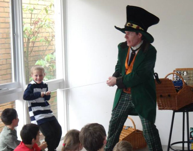 Birthday Party Magic Show Hatter